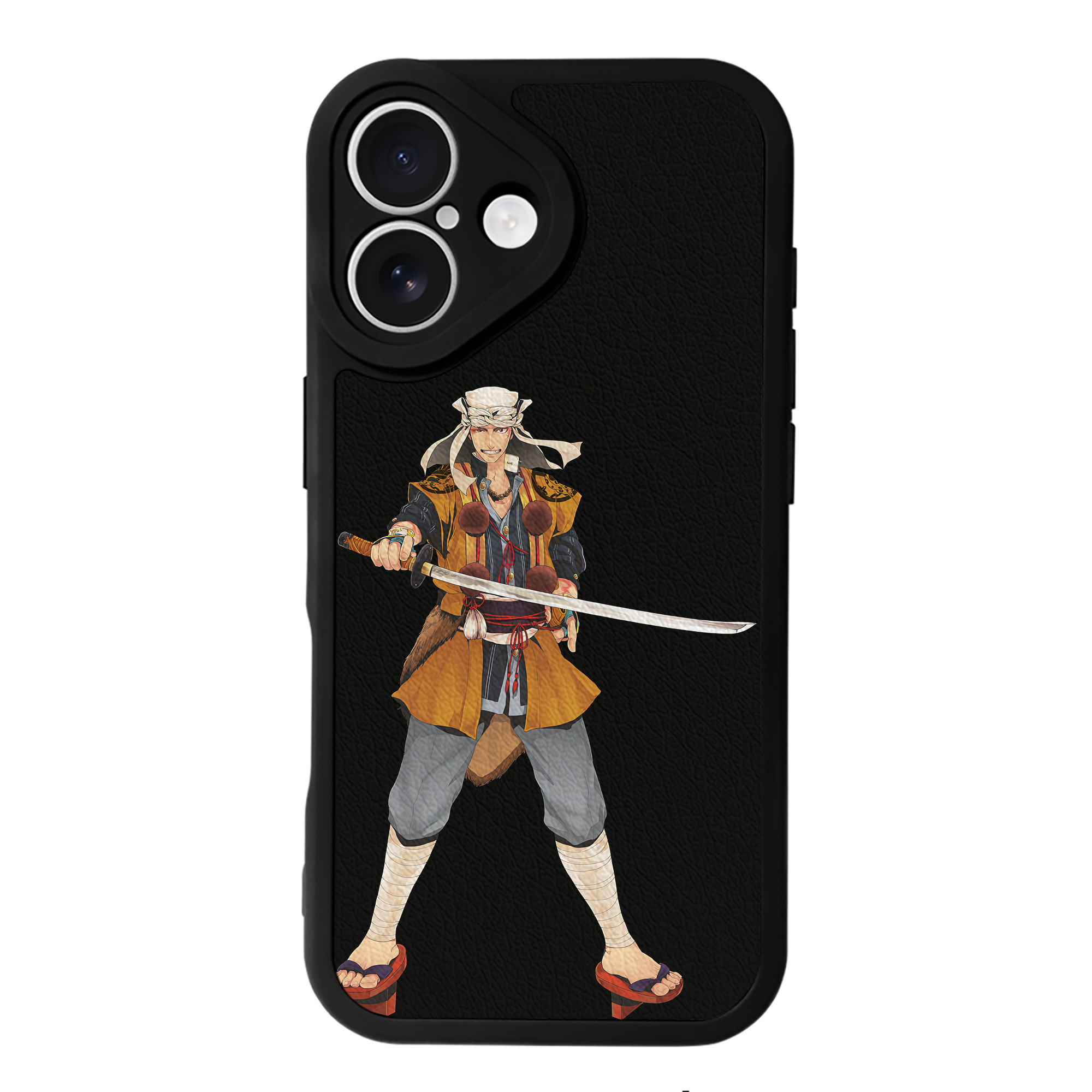 （画像用） 刀剣乱舞 Touken Ranbu 【iPhone 16シリーズ対応】シリコンスマホケース（レザー調） 材質：シリコン